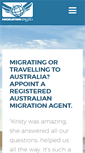 Mobile Screenshot of migrationangels.com